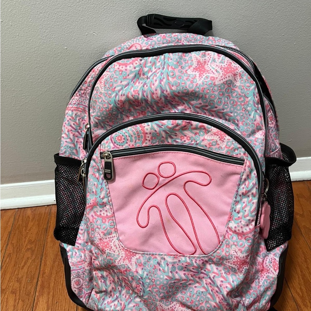 Pink and Blue Kids Backpack